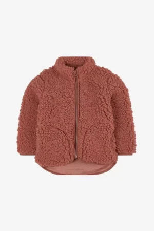 Dayton Teddy Fleece Jacket Burnt